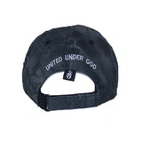 “United Under God” Unstructured Camo Cap w/Flag (3 Colors Available)