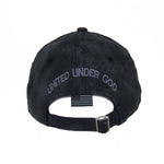 “United Under God” Structured Camo Cap w/Flag Visor Insert