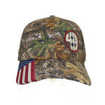 “United Under God” Structured Camo Cap w/Flag Visor Insert