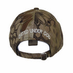 “United Under God” Structured Camo Cap w/Flag Visor Insert